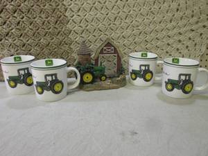 lot 78 image: John Deere Coffee Cups and Picture ...