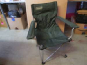 lot 93 image: Coleman Portable Folding Chair  EW6...