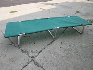 lot 97 image: Portable Folding Cot  RMT...
