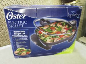 lot 99 image: Oster Electric Skillet  BS...