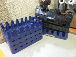 lot 124 image: Lot of 8 Assorted Crates Pepsi-Cola...