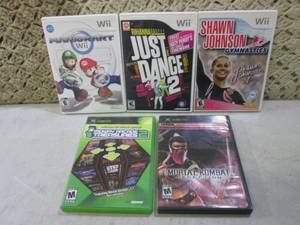 lot 131 image: Assorted Wii and XBox Games  EC1...
