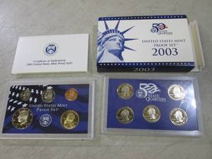 lot 134 image: 2003 United States Mint Proof Coin ...