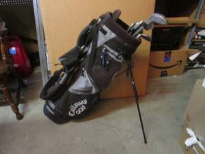 lot 155 image: Set of Golf Clubs with Callaway Sta...