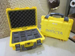 lot 181 image: 2 Invicta Watch Cases  D-2...