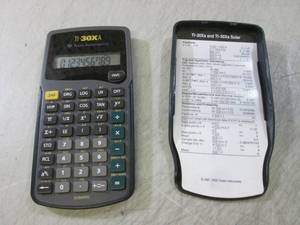 lot 187 image: Texas Instruments TI-30XA Calculato...