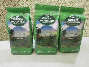 lot 204 image: 3 Bags Green Mountain Sumatra Reser...