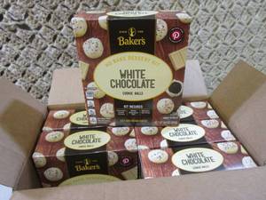 lot 229 image: Case of 6 Boxes Bakers White Chocol...