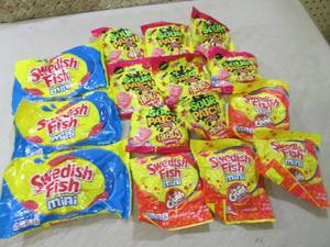 lot 240 image: Assorted Swedish Fish and Sour Patc...