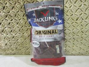 lot 242 image: Big Bag of Jack Links Original Beef...