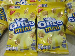 lot 248 image: 24 Bags of Golden Oreo Mini Cookies...