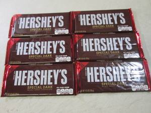 lot 269 image: 6 XL Hersheys Special Dark Mildly S...