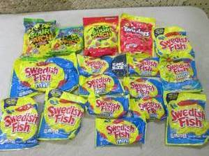 lot 276 image: Assorted Bags Swedish Fish and Sour...