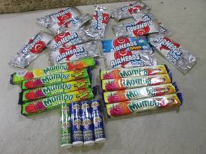 lot 285 image: Assorted Air Heads and Mamba Candy ...