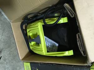 Pallet with assorted Ryobi Tools Customer returns open boxes