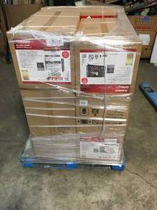 Pallet with 9 Brand New Husky 28 in Wall Cabinets