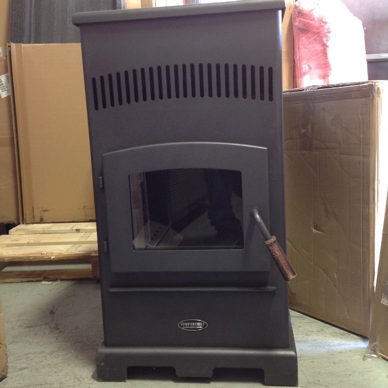 ComfortBilt HP55 2200 sq. ft. EPA Certified Pellet Stove with Remote  Control and Programmable Thermostat in Carbon Black in good conditions | KX  REAL DEALS INVER GROVE TOOLS , HOUSEWARES AND MORE | K-BID