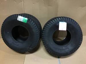 lot 16 image: Hi-Run 20 in. x 10.00 in.-8 4-Ply SU12 Turf II LawnGarden Tire &nbspin good condition 