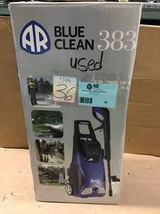 lot 36 image: AR Blue Clean 1,900 psi 1.5 GPM Electric Cold Water  USED