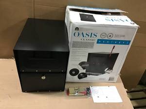 lot 41 image: Mount Mailbox Oasis Classic Parcel with High Security Locking Post &nbspin good condition 