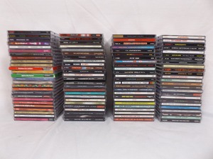 lot 82 image: Collection of 100 Vintage Classic Rock, Metal, Pop, etc. CDs
