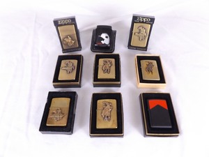 lot 94 image: WOW Lot of VERY Collectible Marlboro Zippo Lighters