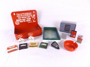 lot 100 image: Lot of Misc Smoking, Tobacco, etc. Collectibles, Lighters, etc.