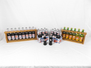 lot 105 image: Collectible NASCAR Themed Pop Bottles