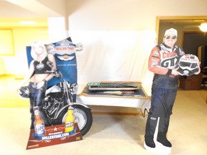 lot 120 image: Large Lot of 10 Misc. Framed etc. Prints, Metal Signage, etc.