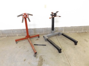 lot 143 image: 2 Engine Mount Stands