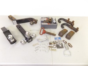 lot 150 image: Lot of Ball Hitches, Pins, etc.