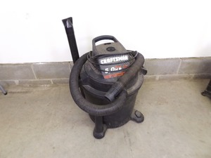 lot 160 image: 2 Craftsman Wet Dry Large Shop Vacs
