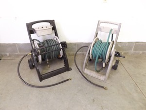 lot 174 image: 2 Hose Reels with Hoses