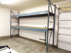lot 187 image: 170.75 of Steel Industrial Pallet Racking