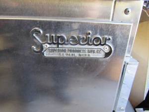 lot 1 image: Superior work top stainless steel refrigerator NSF
