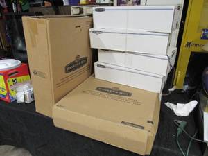 lot 18 image: banker boxes