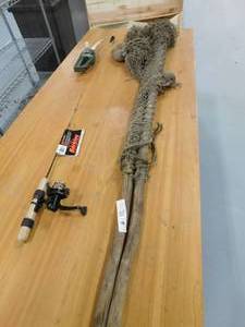 lot 12 image: Misc. Lot of Fishing Gear