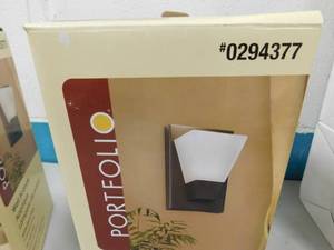 lot 21 image: New Portfolio Wall Sconce - Item # 0294377