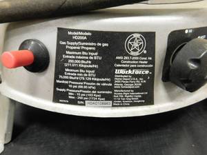 lot 28 image: Workforce Propane Heater