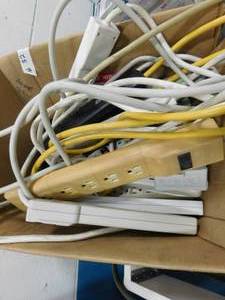 lot 32 image: Box of Power Strips