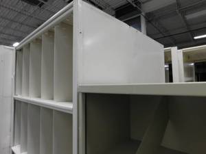 lot 94 image: 1 - Metal Storage Unit - 37(w) x 36(d) x 85(h)