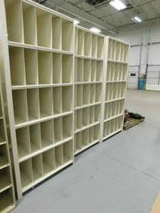lot 96 image: 3 - Metal Storage Units - 37(w) x 36(d) x 85(h)