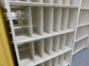 lot 100 image: 2 - Metal Storage Units - 43(w) x 36(d) x 85(d)