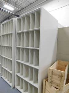 lot 101 image: 2 - Metal Storage Units - 37(w) x 36(d) x 85(d)