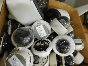 lot 112 image: Box of Security Cameras