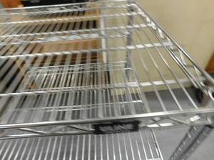 lot 136 image: Uline Storage Rack - 24 x 24 x 54 (h)