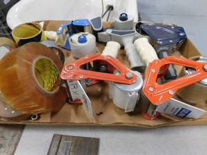 lot 147 image: Packaging Tape Dispensers and Tape