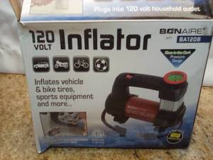 lot 9 image: BonAire 120 Volt Tire and Multipurpose Inflator, BA120B