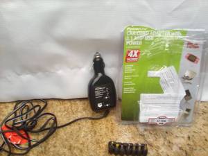 lot 23 image: PowerLine 2000 mAh Car Cord Adapter
