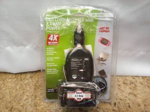lot 22 image: PowerLine 2000 mAh Car Cord Adapter